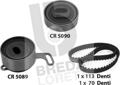 Breda Lorett KCD0478 - Kit cinghie dentate www.autoricambit.com