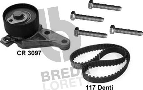 Breda Lorett KCD0568 - Kit cinghie dentate www.autoricambit.com