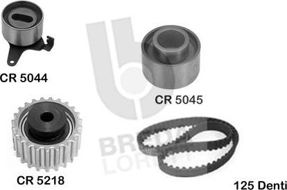 Breda Lorett KCD0511 - Kit cinghie dentate www.autoricambit.com