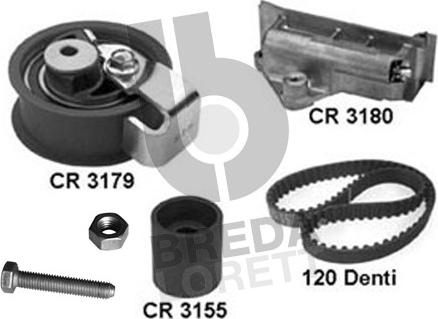 Breda Lorett KCD0583 - Kit cinghie dentate www.autoricambit.com