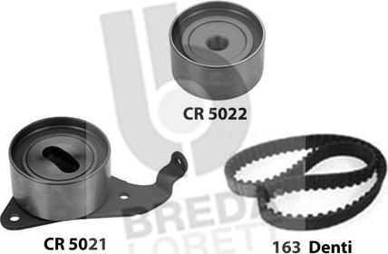 Breda Lorett KCD0669 - Kit cinghie dentate www.autoricambit.com