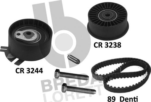 Breda Lorett KCD0664 - Kit cinghie dentate www.autoricambit.com