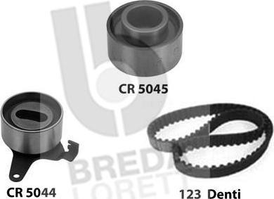 Breda Lorett KCD0628 - Kit cinghie dentate www.autoricambit.com