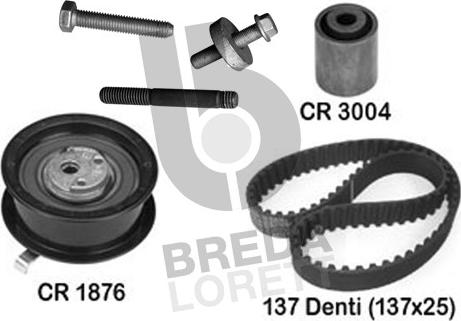 Breda Lorett KCD0047 - Kit cinghie dentate www.autoricambit.com