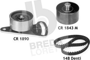 Breda Lorett KCD0068 - Kit cinghie dentate www.autoricambit.com