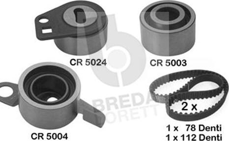 Breda Lorett KCD0038 - Kit cinghie dentate www.autoricambit.com