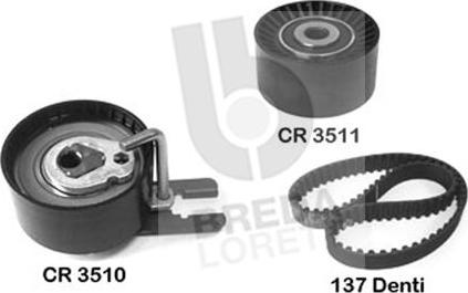 Breda Lorett KCD0020 - Kit cinghie dentate www.autoricambit.com