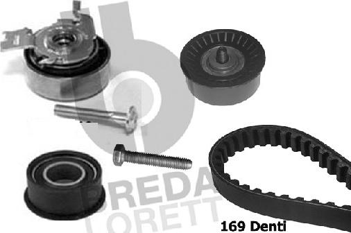 Breda Lorett KCD0028 - Kit cinghie dentate www.autoricambit.com