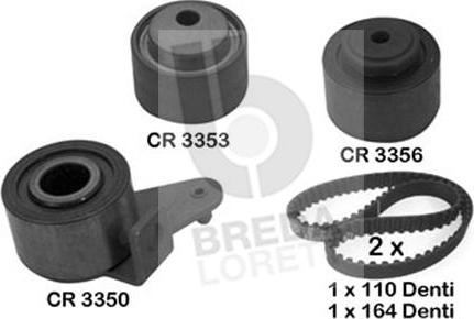 Breda Lorett KCD0076 - Kit cinghie dentate www.autoricambit.com