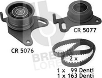 Breda Lorett KCD0164 - Kit cinghie dentate www.autoricambit.com