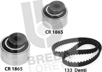 Breda Lorett KCD0114 - Kit cinghie dentate www.autoricambit.com