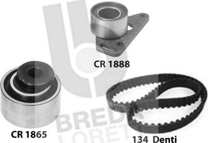 Breda Lorett KCD0115 - Kit cinghie dentate www.autoricambit.com