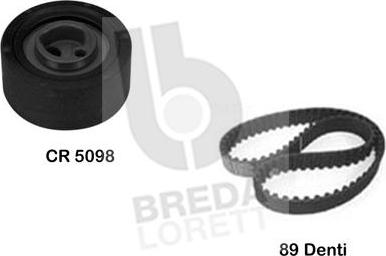 Breda Lorett KCD0181 - Kit cinghie dentate www.autoricambit.com