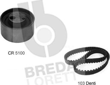 Breda Lorett KCD0182 - Kit cinghie dentate www.autoricambit.com