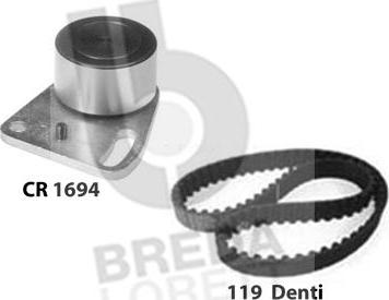 Breda Lorett KCD0135 - Kit cinghie dentate www.autoricambit.com