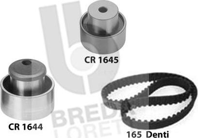 Breda Lorett KCD0129 - Kit cinghie dentate www.autoricambit.com