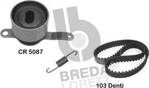 Breda Lorett KCD0175 - Kit cinghie dentate www.autoricambit.com