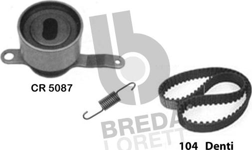 Breda Lorett KCD0176 - Kit cinghie dentate www.autoricambit.com