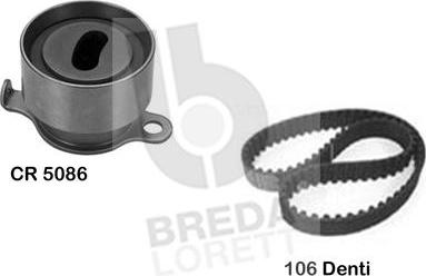 Breda Lorett KCD0172 - Kit cinghie dentate www.autoricambit.com