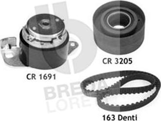 Breda Lorett KCD0398 - Kit cinghie dentate www.autoricambit.com