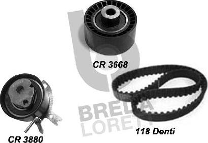 Breda Lorett KCD0331 - Kit cinghie dentate www.autoricambit.com