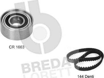 Breda Lorett KCD0258 - Kit cinghie dentate www.autoricambit.com