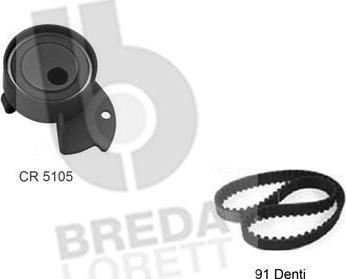 Breda Lorett KCD0264 - Kit cinghie dentate www.autoricambit.com