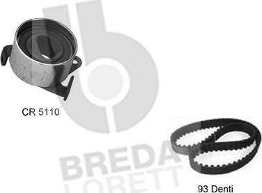 Breda Lorett KCD0261 - Kit cinghie dentate www.autoricambit.com