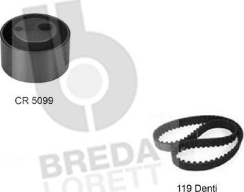 Breda Lorett KCD0200 - Kit cinghie dentate www.autoricambit.com