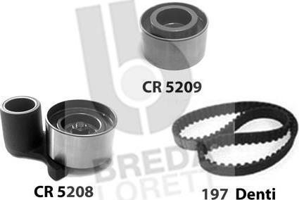 Breda Lorett KCD0281 - Kit cinghie dentate www.autoricambit.com