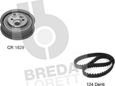 Breda Lorett KCD0274 - Kit cinghie dentate www.autoricambit.com