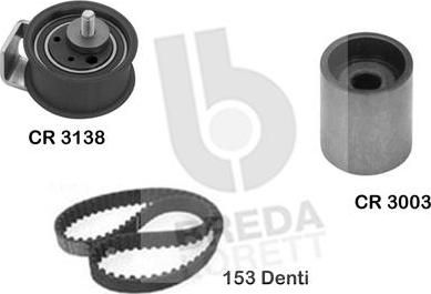 Breda Lorett KCD0275 - Kit cinghie dentate www.autoricambit.com