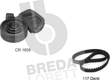 Breda Lorett KCD0276 - Kit cinghie dentate www.autoricambit.com