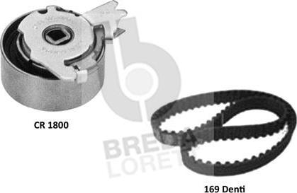 Breda Lorett KCD0740 - Kit cinghie dentate www.autoricambit.com