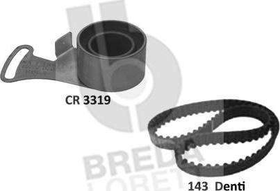 Breda Lorett KCD0768 - Kit cinghie dentate www.autoricambit.com