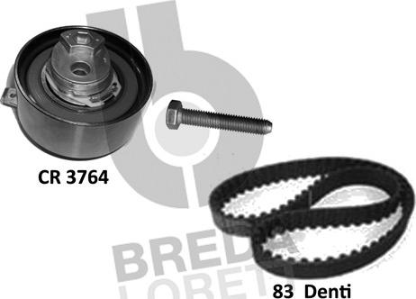 Breda Lorett KCD0781 - Kit cinghie dentate www.autoricambit.com