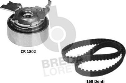 Breda Lorett KCD0739 - Kit cinghie dentate www.autoricambit.com