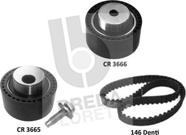 Breda Lorett KCD0733 - Kit cinghie dentate www.autoricambit.com