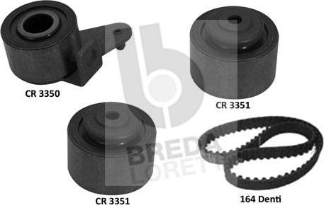 Breda Lorett KCD0721 - Kit cinghie dentate www.autoricambit.com