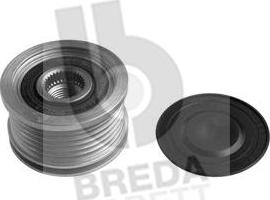 Breda Lorett RLA4052 - Puleggia cinghia, Alternatore www.autoricambit.com