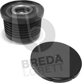 Breda Lorett RLA3509 - Puleggia cinghia, Alternatore www.autoricambit.com