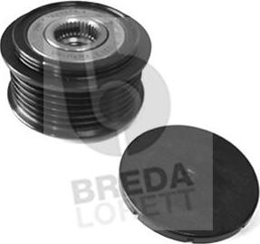 Breda Lorett RLA3534 - Puleggia cinghia, Alternatore www.autoricambit.com