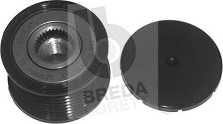 Breda Lorett RLA3615 - Puleggia cinghia, Alternatore www.autoricambit.com