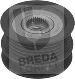 Breda Lorett RLA3158 - Puleggia cinghia, Alternatore www.autoricambit.com