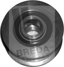 Breda Lorett RLA3850 - Puleggia cinghia, Alternatore www.autoricambit.com