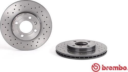 Brembo 09.5166.1X - Discofreno www.autoricambit.com