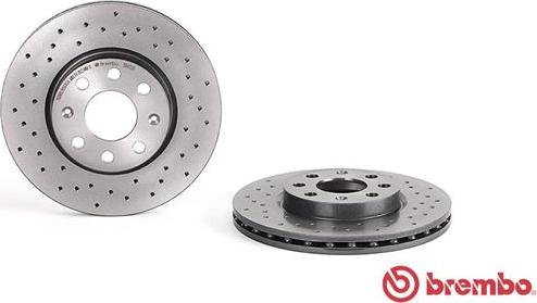 Brembo 09.5843.3X - Discofreno www.autoricambit.com