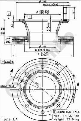 Comline ADC9043V - Discofreno www.autoricambit.com