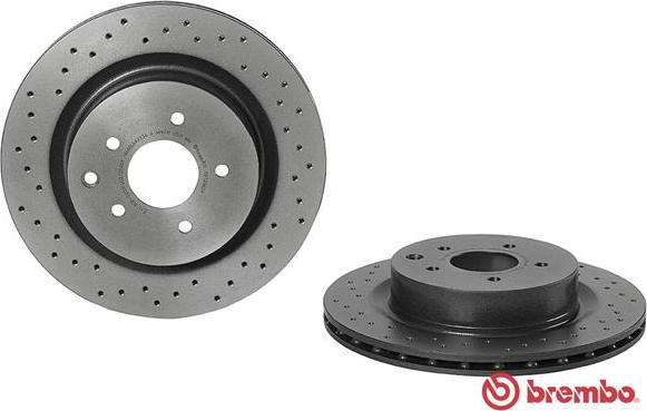 Brembo 09.7356.2X - Discofreno www.autoricambit.com