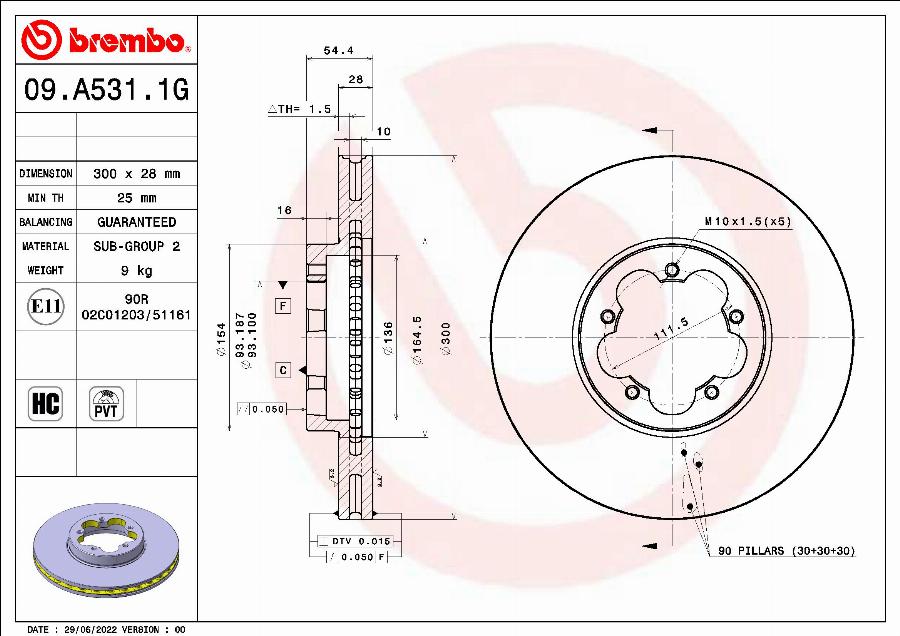 Brembo KT 10 015 - Kit freno, Freno a disco www.autoricambit.com